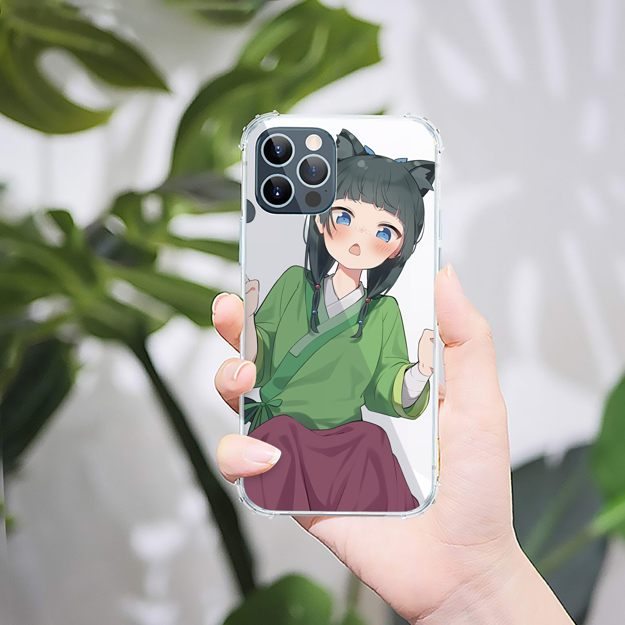 （画像用） 薬屋のひとりごと The Apothecary Diaries 【iPhone 12シリーズ対応】透明スマホケース（クリアソフトケース）